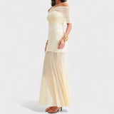 Vittoria | Hosszú Vállakat Szabadon Hagyó Kötött Dressz