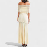 Vittoria | Hosszú Vállakat Szabadon Hagyó Kötött Dressz