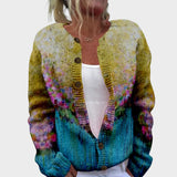 Rita | Őszi Virágos Kardigán