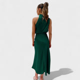 Alba | Elegáns Szatén Ruha