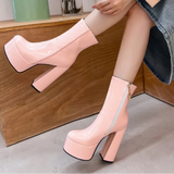 Carina | Magas Platformos Csizma