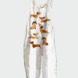 Vintage | Overall Virágmintával