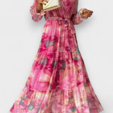 Luísa™ | Virágmintás Csipkés Ruha