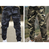 Branimir | Camo Print Nadrág