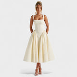 Sherrie | Retro Midi Ruha