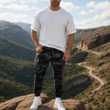 Branimir | Camo Print Nadrág