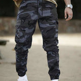 Branimir | Camo Print Nadrág