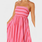 Isabel | Csíkos Maxi Ruha